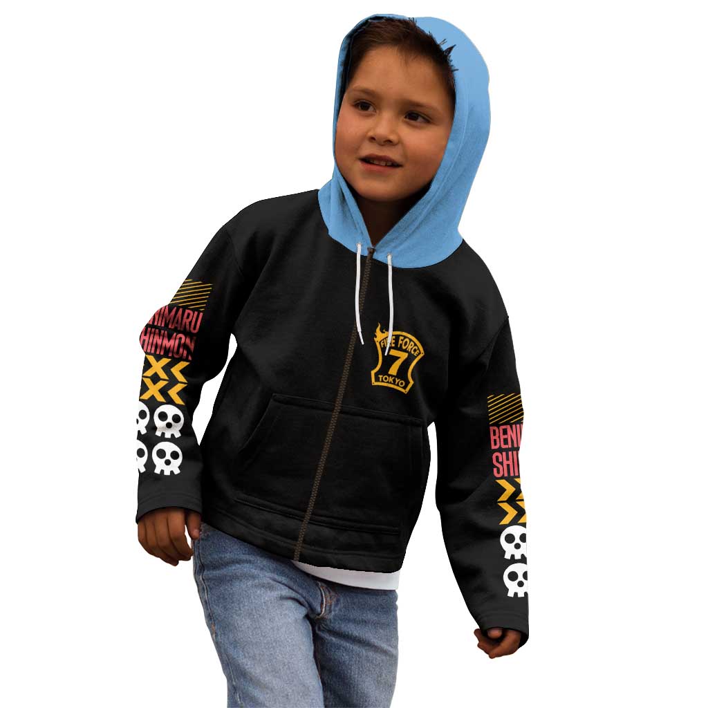 Benimaru Shinmon Fire Force Kid Hoodie Anime Style