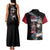 Asta - Black Clover Couples Matching Tank Maxi Dress and Hawaiian Shirt Japan Anime Style