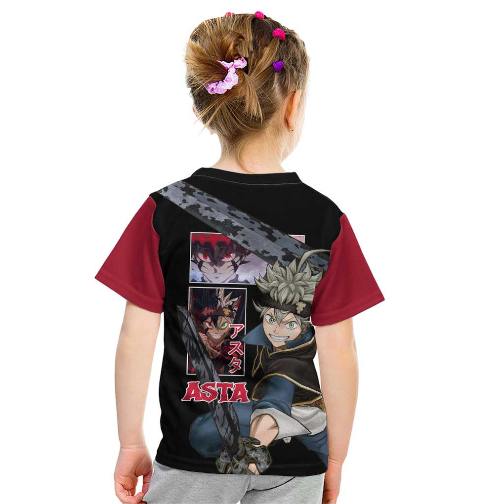 Asta - Black Clover Kid T Shirt Japan Anime Style