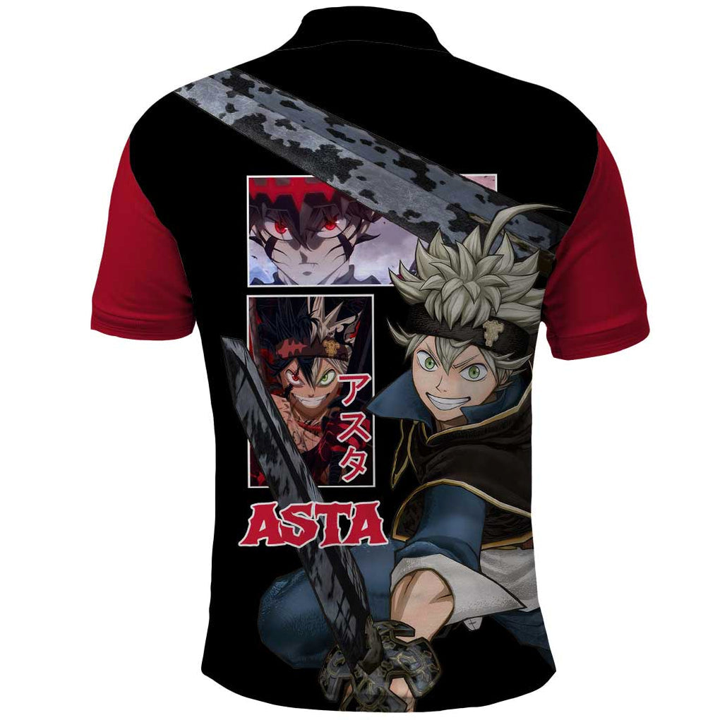 Asta - Black Clover Polo Shirt Japan Anime Style