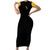 Denji -  Chainsaw Man Short Sleeve Bodycon Dress Japan Anime Style