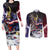 Trippy All Might My Hero Academia Couples Matching Long Sleeve Bodycon Dress and Long Sleeve Button Shirt Anime Mid Trippy Style