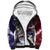 Trippy All Might My Hero Academia Sherpa Hoodie Anime Mid Trippy Style