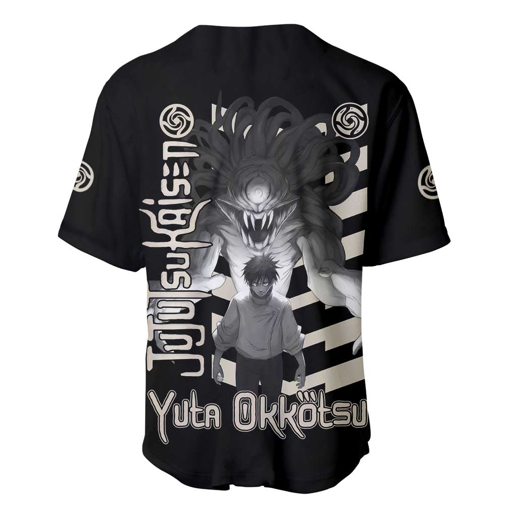 Yuta Okkotsu Jujutsu Kaisen Baseball Jersey Anime Style