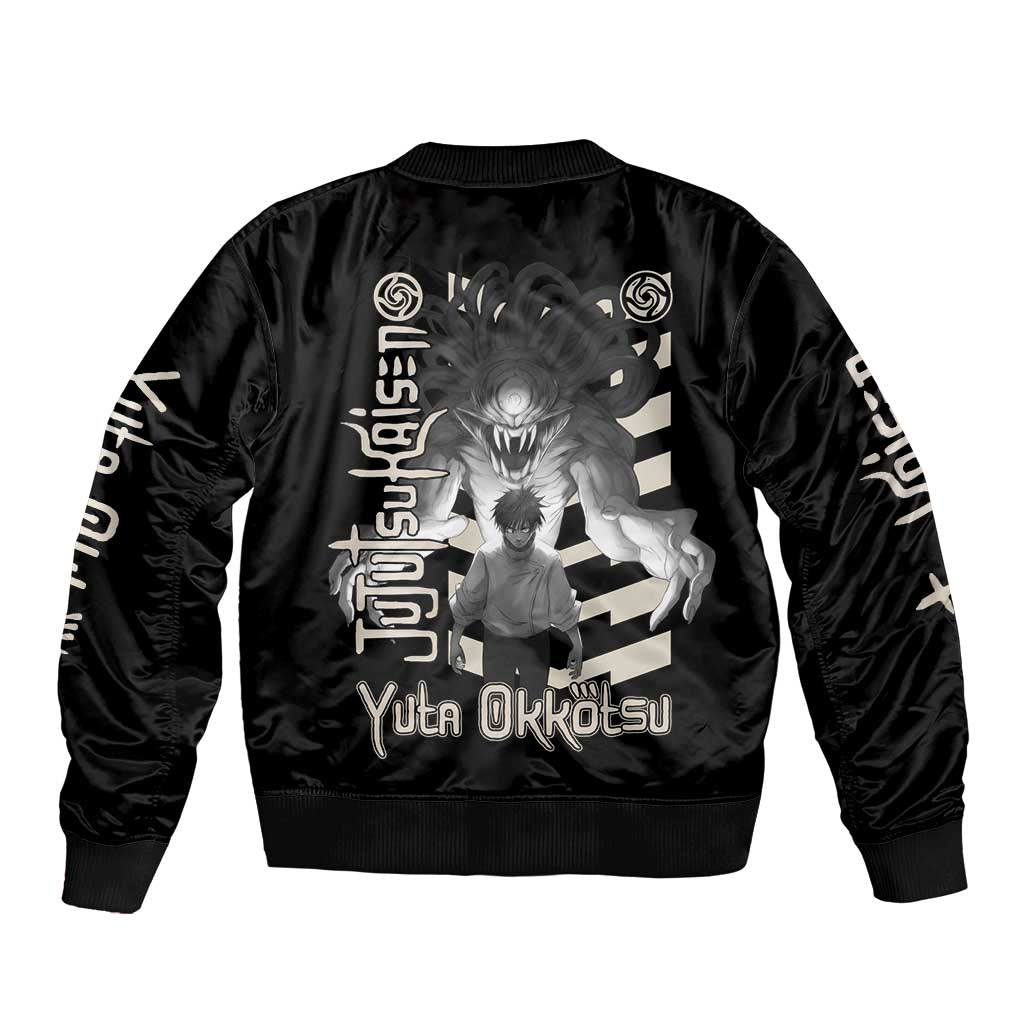 Yuta Okkotsu Jujutsu Kaisen Bomber Jacket Anime Style