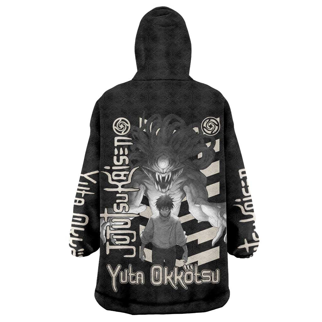 Yuta Okkotsu Jujutsu Kaisen Wearable Blanket Hoodie Anime Style