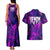 Trippy Venom Couples Matching Tank Maxi Dress and Hawaiian Shirt Comic Mix Galaxy Trippy Style