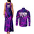 Trippy Venom Couples Matching Tank Maxi Dress and Long Sleeve Button Shirt Comic Mix Galaxy Trippy Style