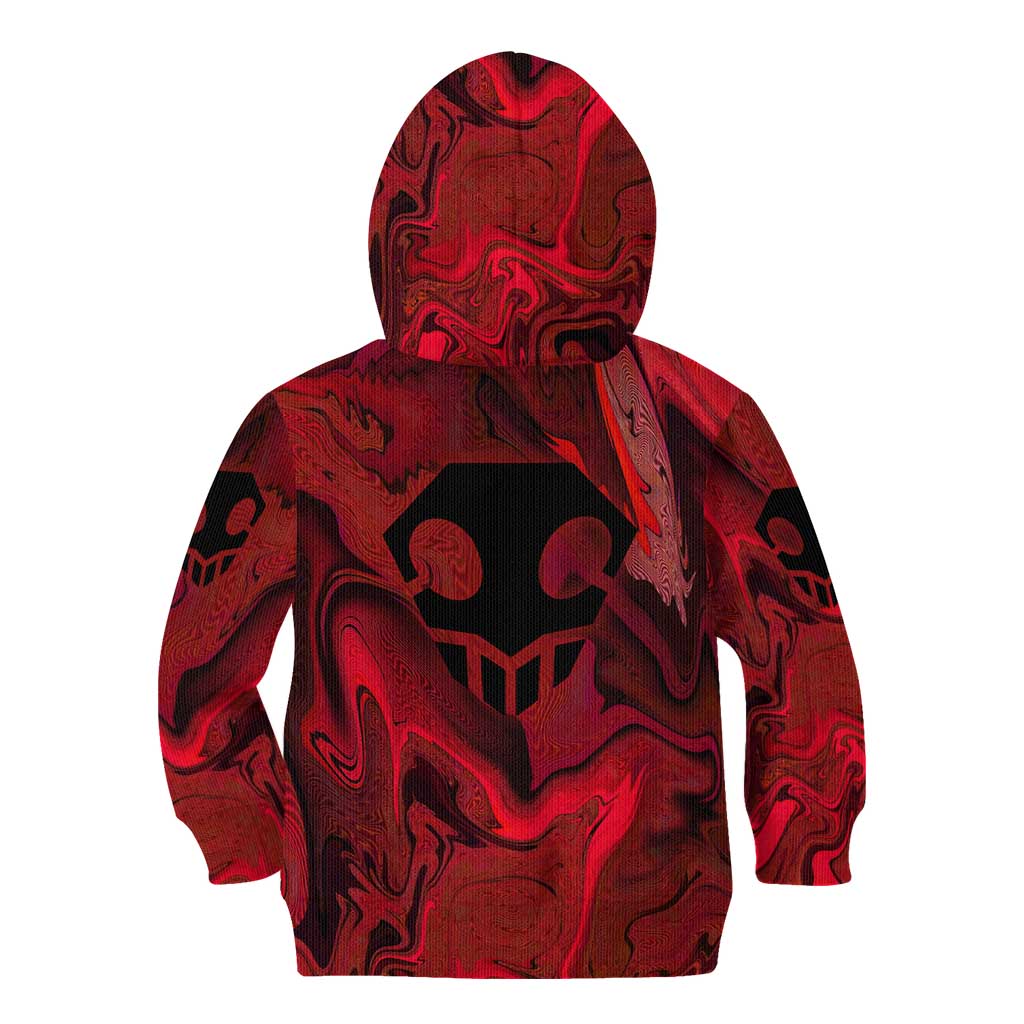 Ichigo True Shikai Bleach Kid Hoodie Anime Mix Trippy Style