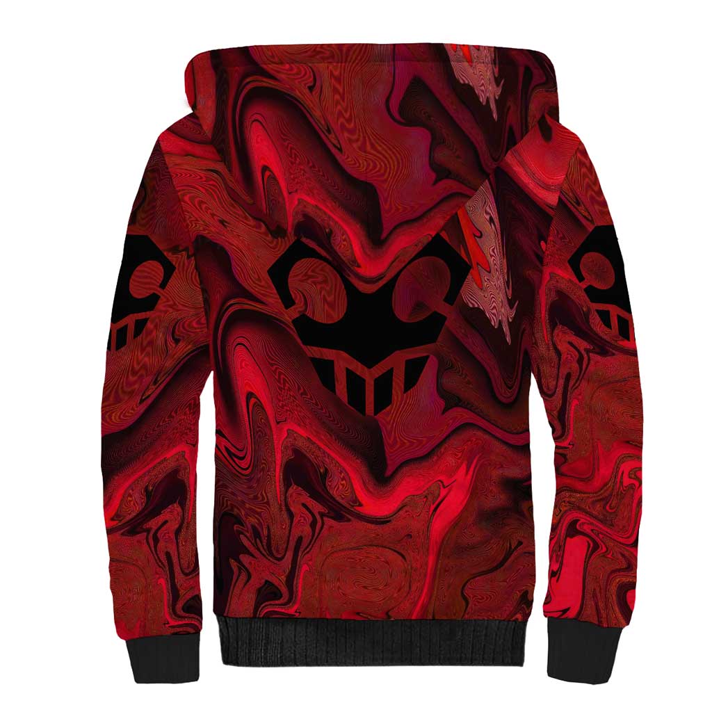 Ichigo True Shikai Bleach Sherpa Hoodie Anime Mix Trippy Style