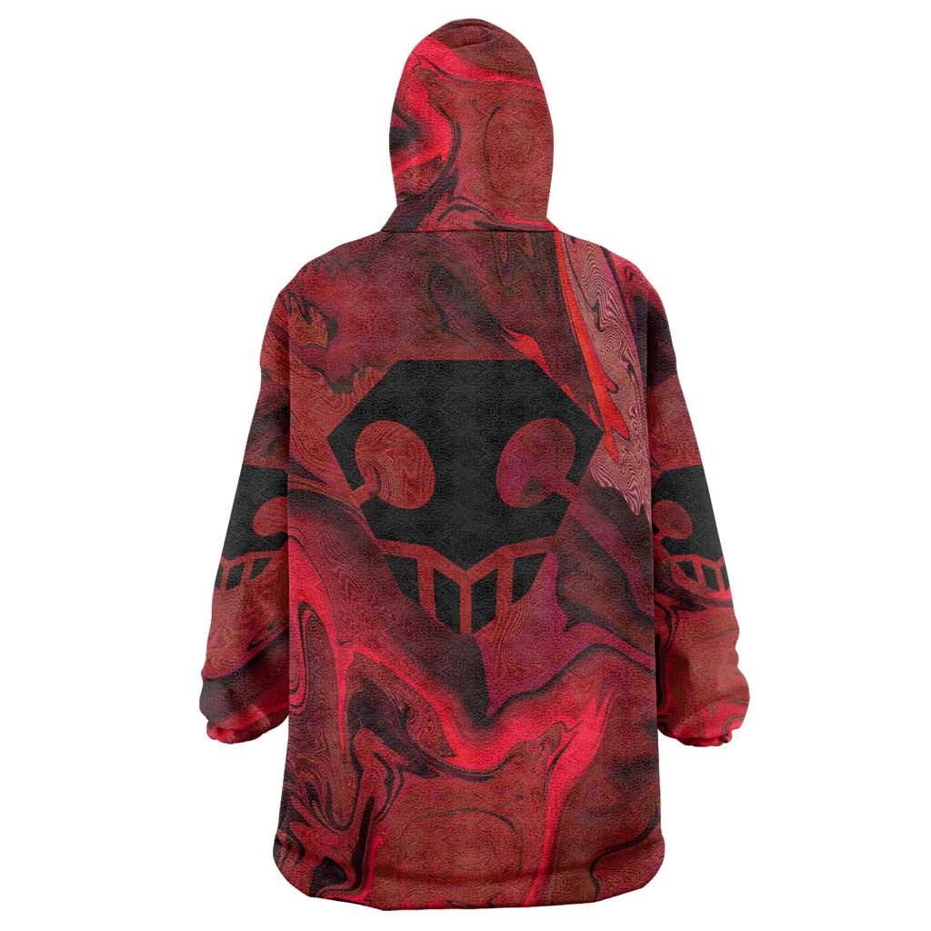 Ichigo True Shikai Bleach Wearable Blanket Hoodie Anime Mix Trippy Style