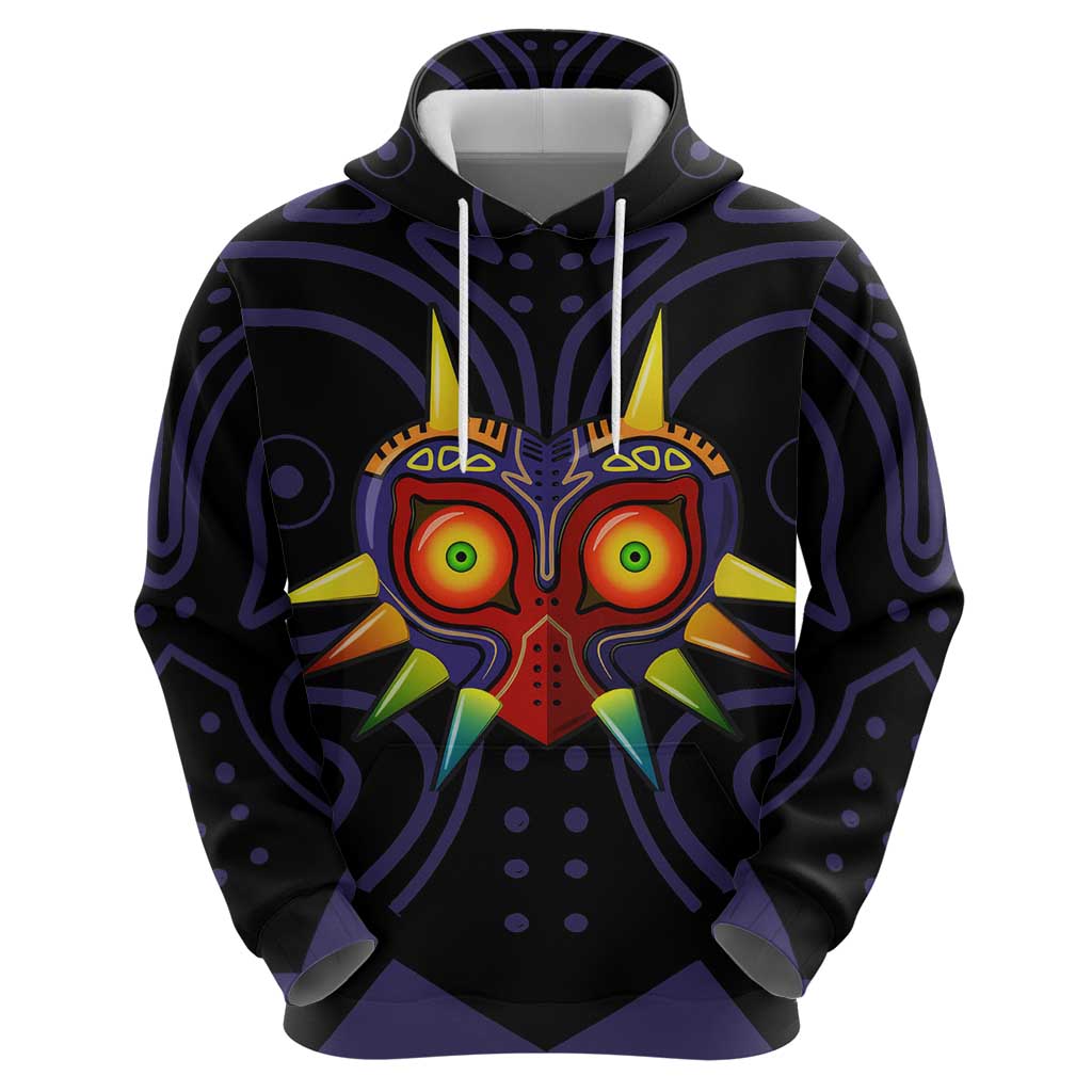 Majora’s Mask Zelda Hoodie Abtract Style