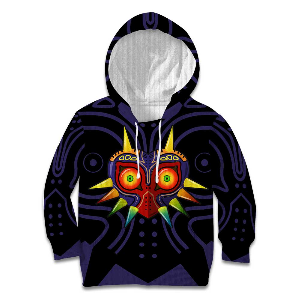 Majora’s Mask Zelda Kid Hoodie Abtract Style