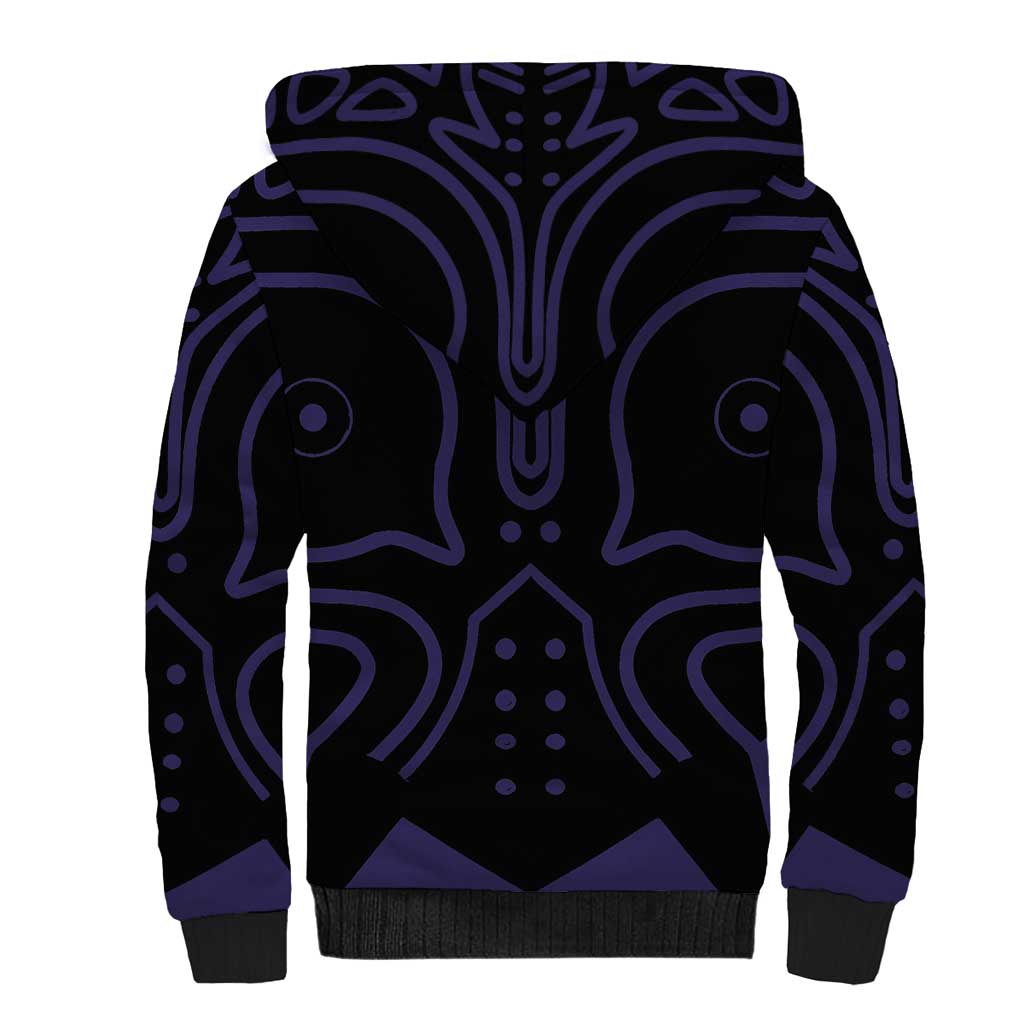 Majora’s Mask Zelda Sherpa Hoodie Abtract Style
