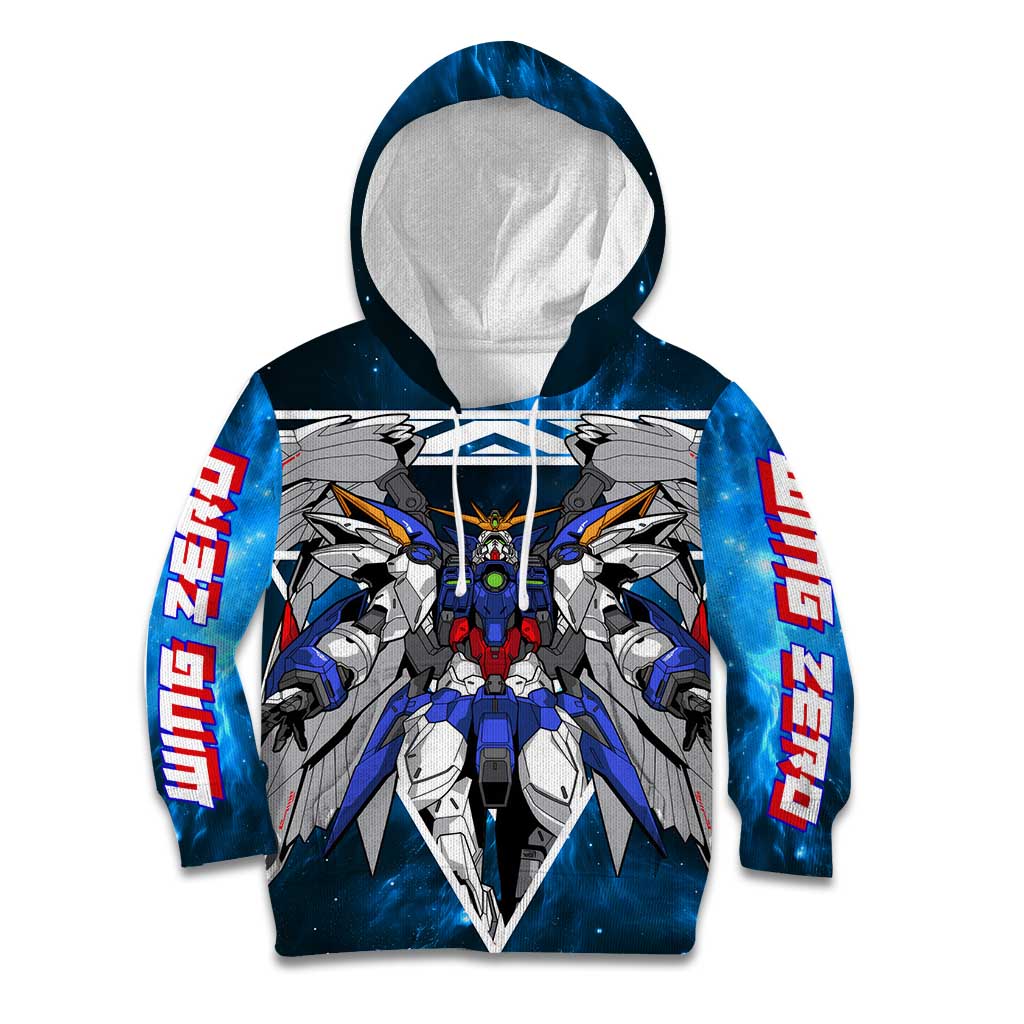 Wing Zero Gundam Kid Hoodie Anime Style