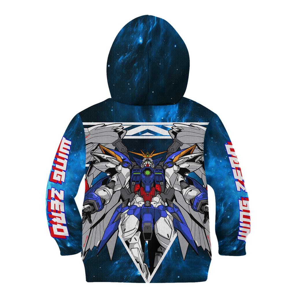Wing Zero Gundam Kid Hoodie Anime Style