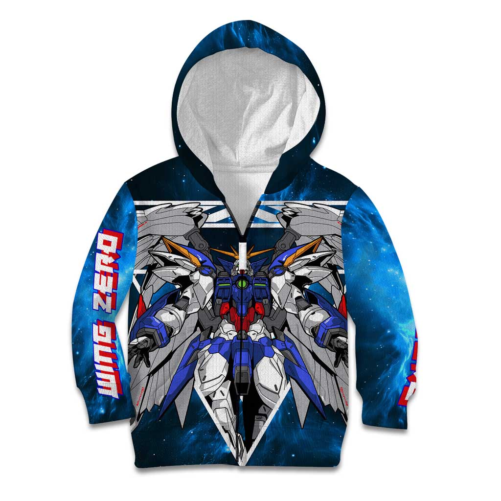 Wing Zero Gundam Kid Hoodie Anime Style