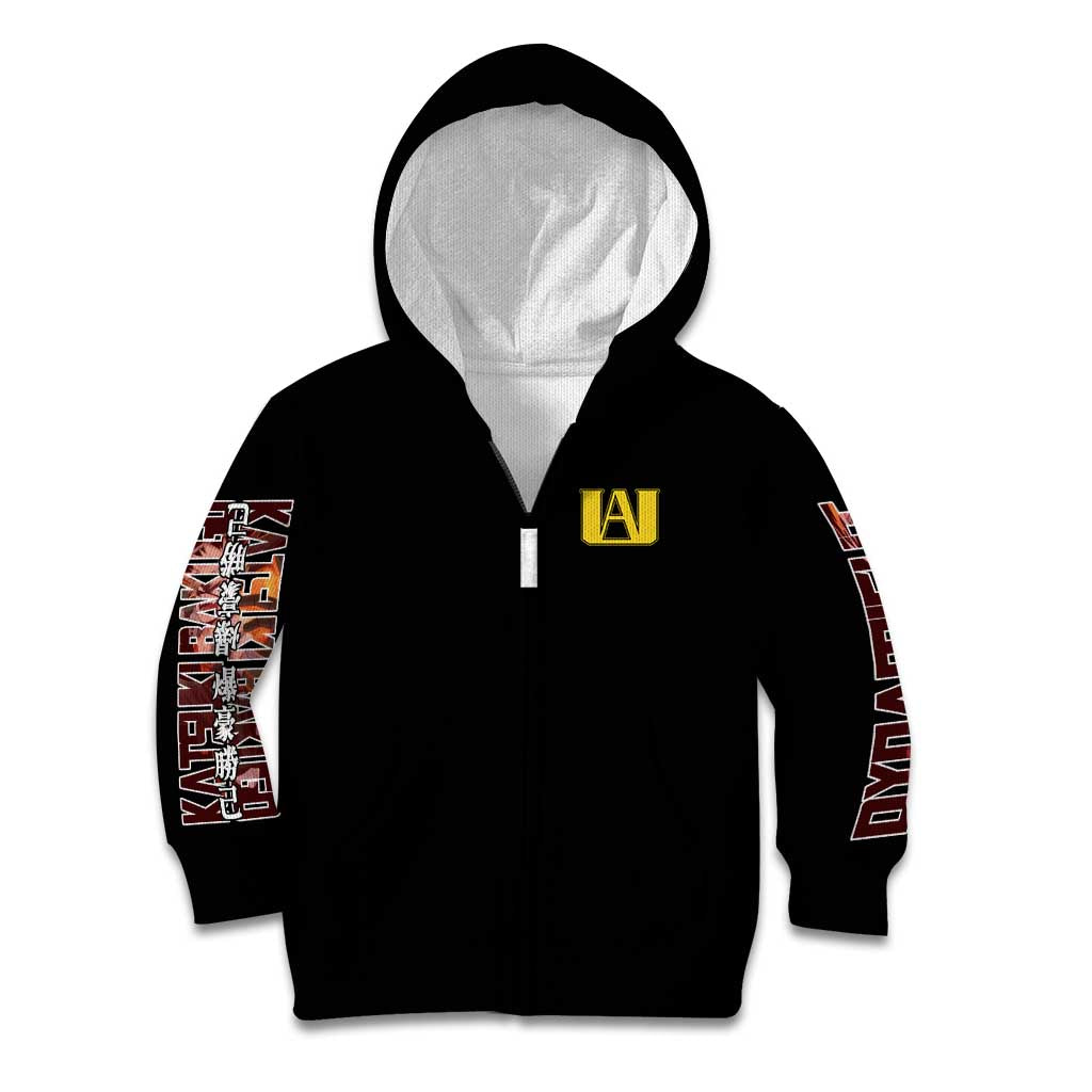 Katsuki Bakugo My Hero Academia Kid Hoodie Anime Style