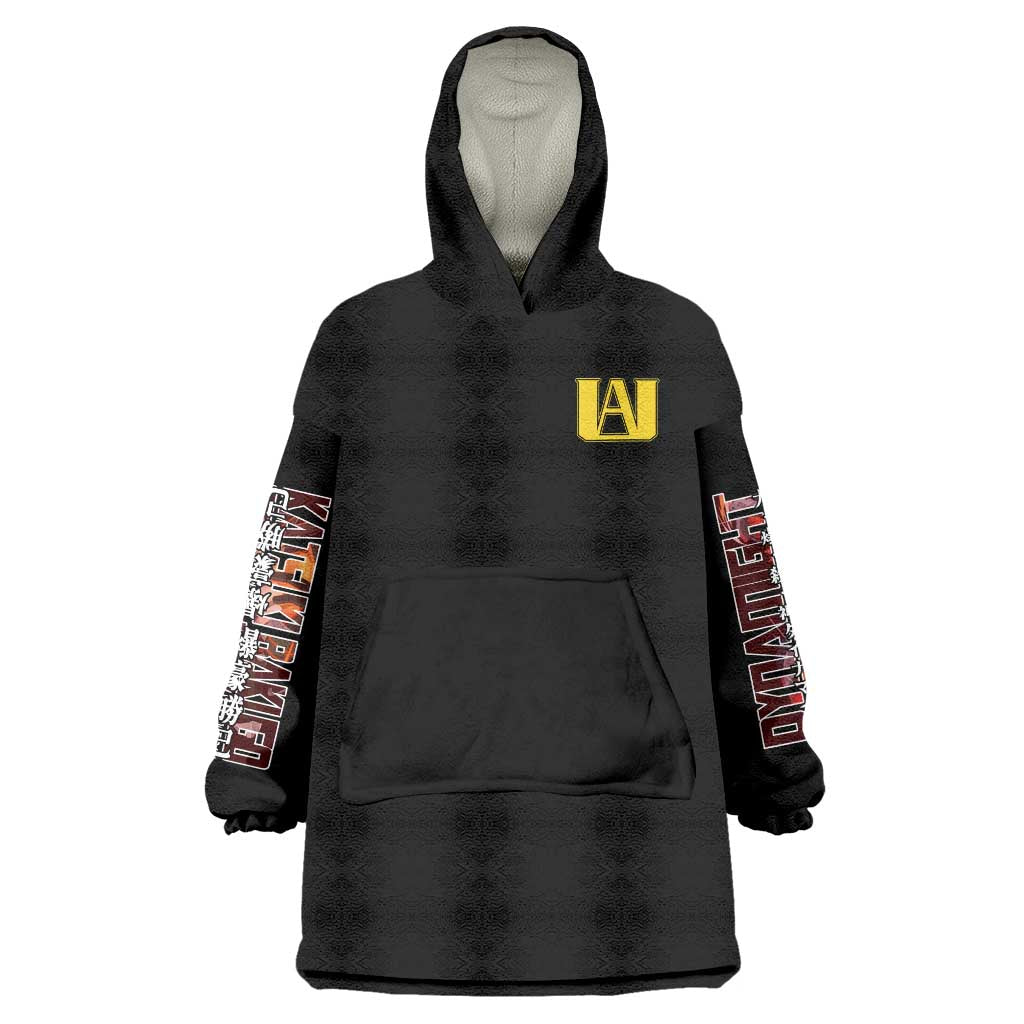 Katsuki Bakugo My Hero Academia Wearable Blanket Hoodie Anime Style