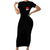 Garchomp Poke Short Sleeve Bodycon Dress Anime Style