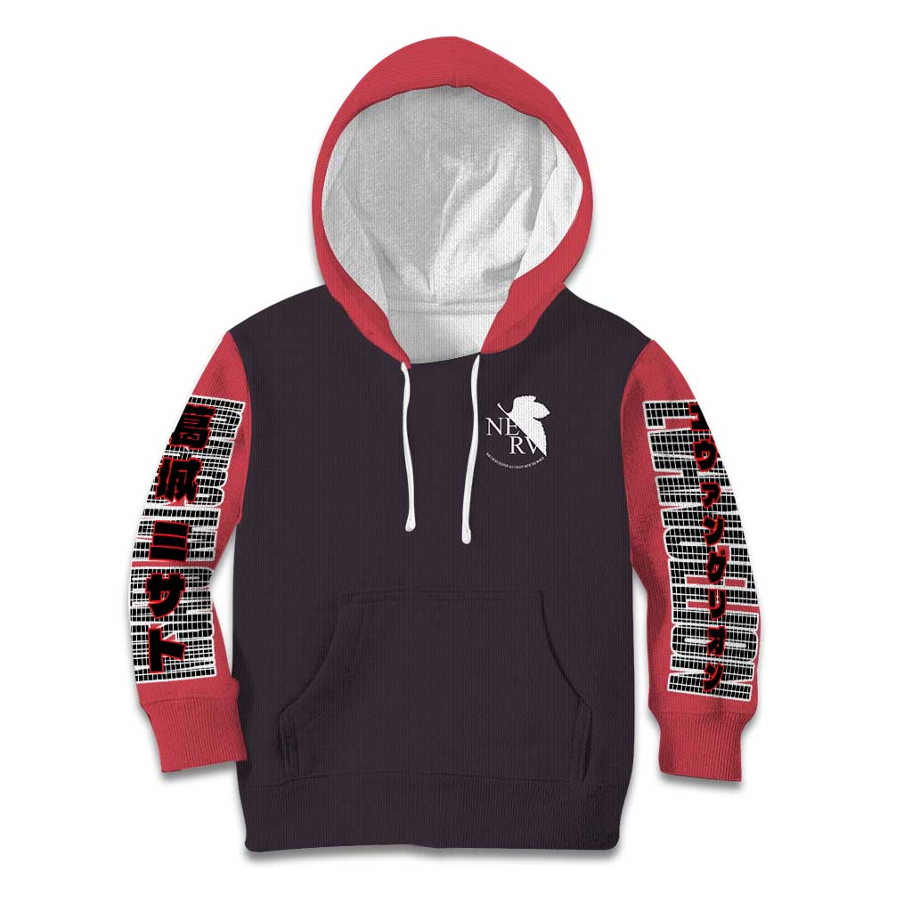 Misato Katsuragi Neon Genesis Evangelion Kid Hoodie Anime Style