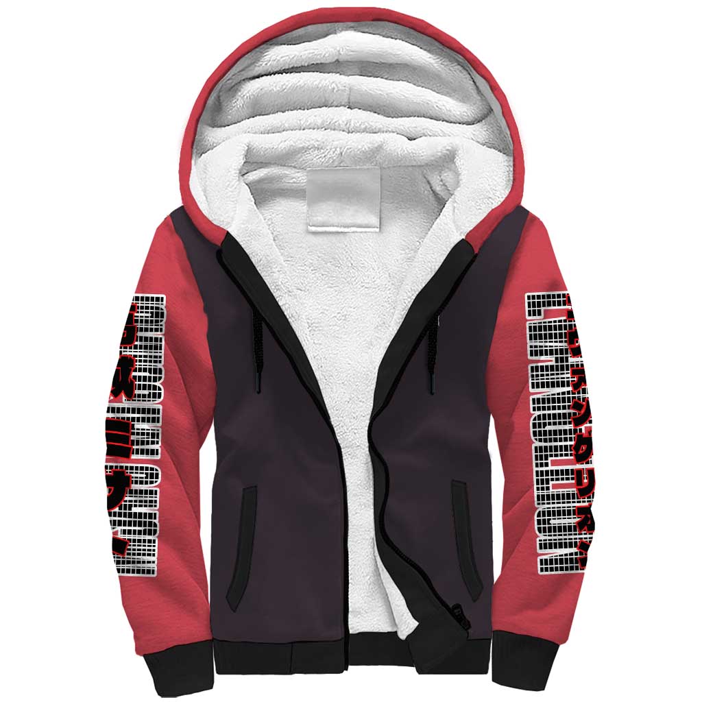 Misato Katsuragi Neon Genesis Evangelion Sherpa Hoodie Anime Style