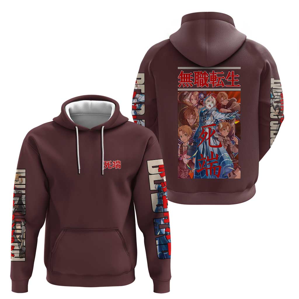 Rudeus Greyrat Mushoku Tensei Hoodie Anime Style