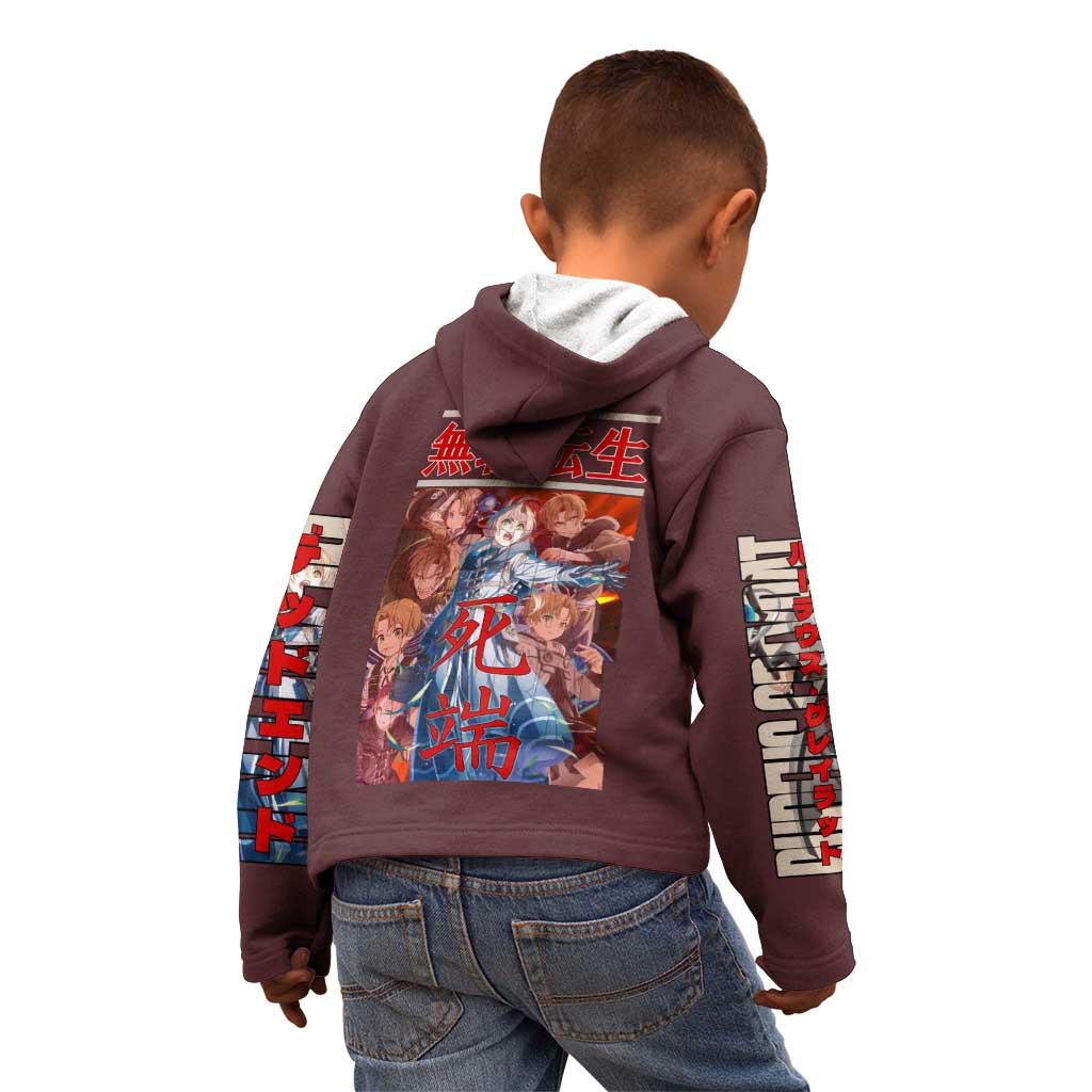 Rudeus Greyrat Mushoku Tensei Kid Hoodie Anime Style