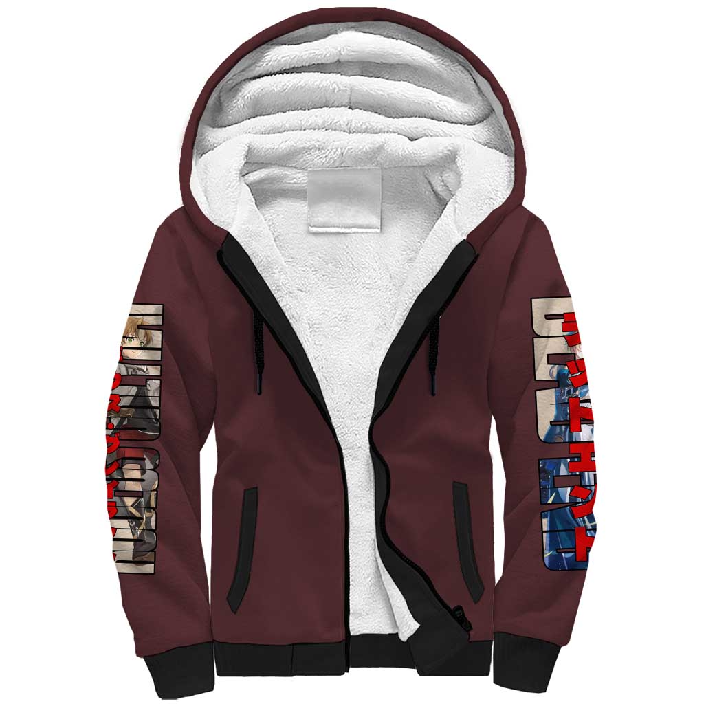 Rudeus Greyrat Mushoku Tensei Sherpa Hoodie Anime Style