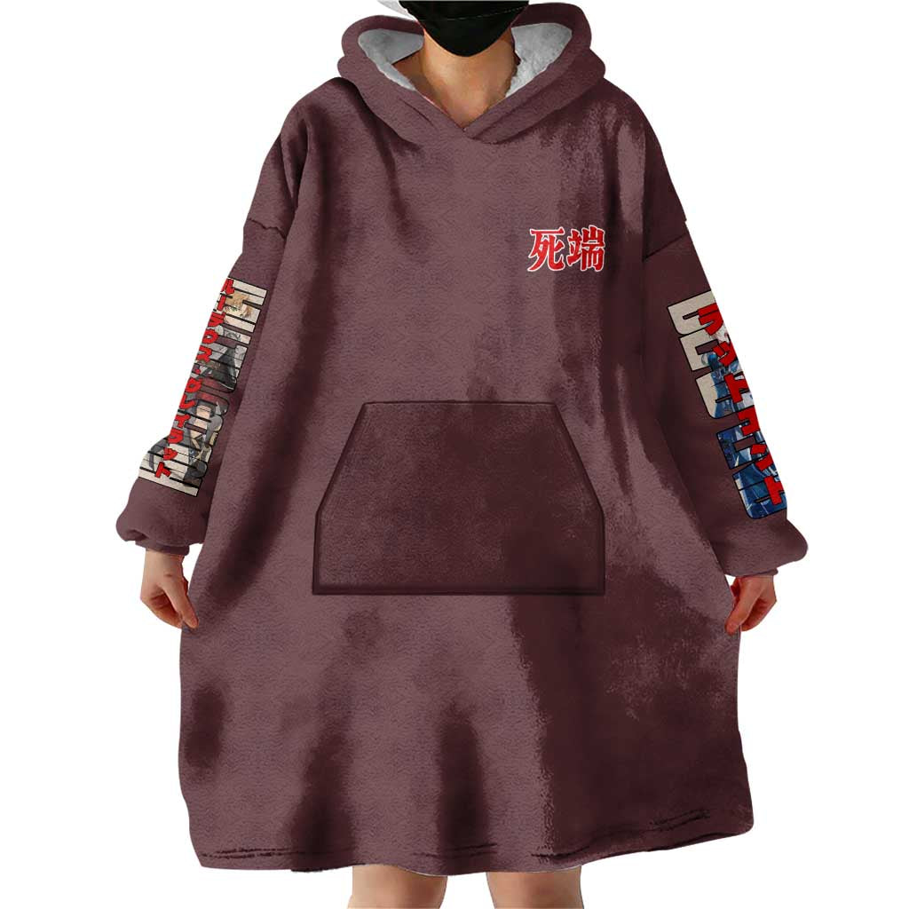 Rudeus Greyrat Mushoku Tensei Wearable Blanket Hoodie Anime Style
