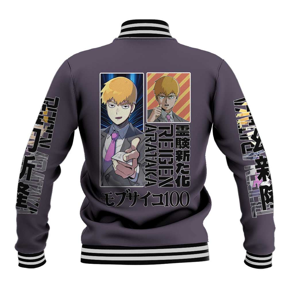 Reigen Arataka Mob Psycho 100 Baseball Jacket Anime Style