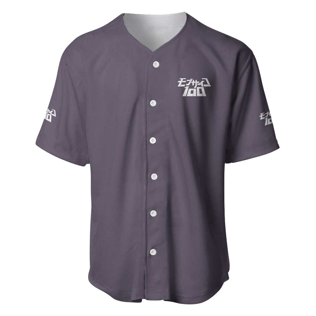 Reigen Arataka Mob Psycho 100 Baseball Jersey Anime Style