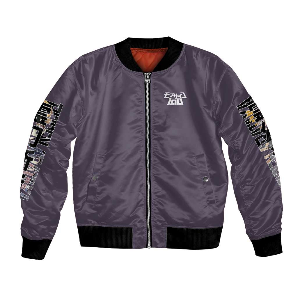 Reigen Arataka Mob Psycho 100 Bomber Jacket Anime Style