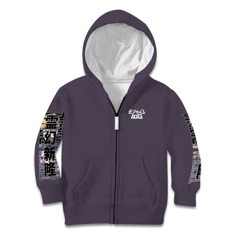 Reigen Arataka Mob Psycho 100 Kid Hoodie Anime Style