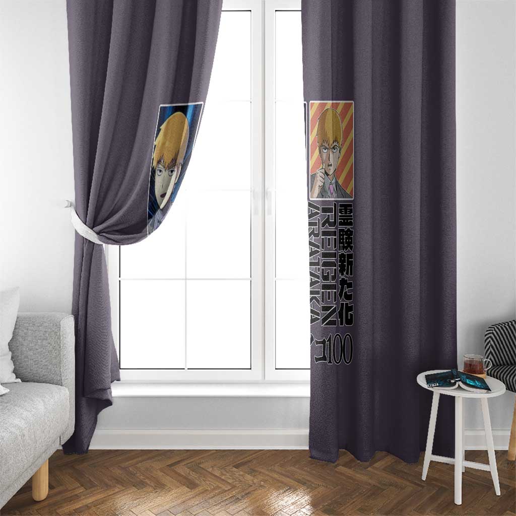 Reigen Arataka Mob Psycho 100 Window Curtain Anime Style