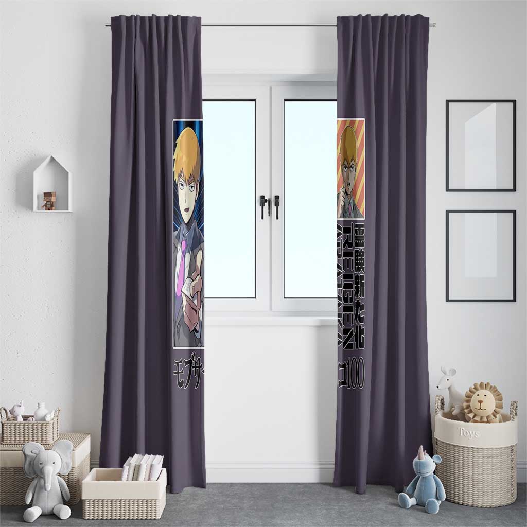 Reigen Arataka Mob Psycho 100 Window Curtain Anime Style