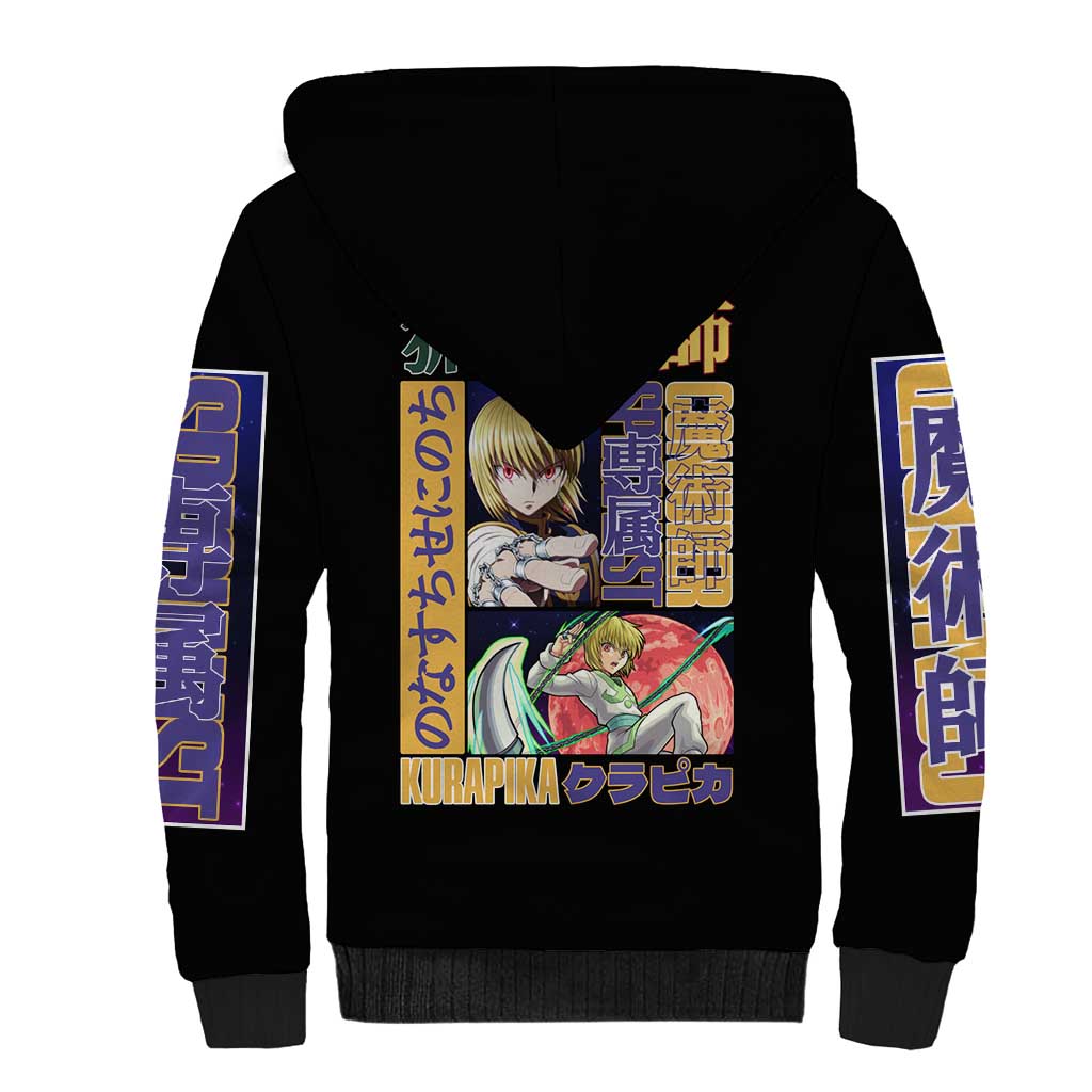 Kurapika Hunter x Hunter Sherpa Hoodie Anime Style