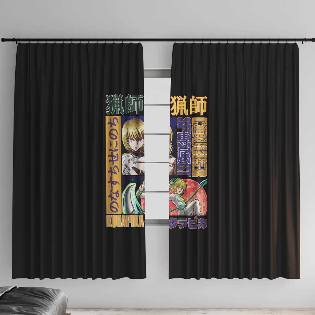 Kurapika Hunter x Hunter Window Curtain Anime Style