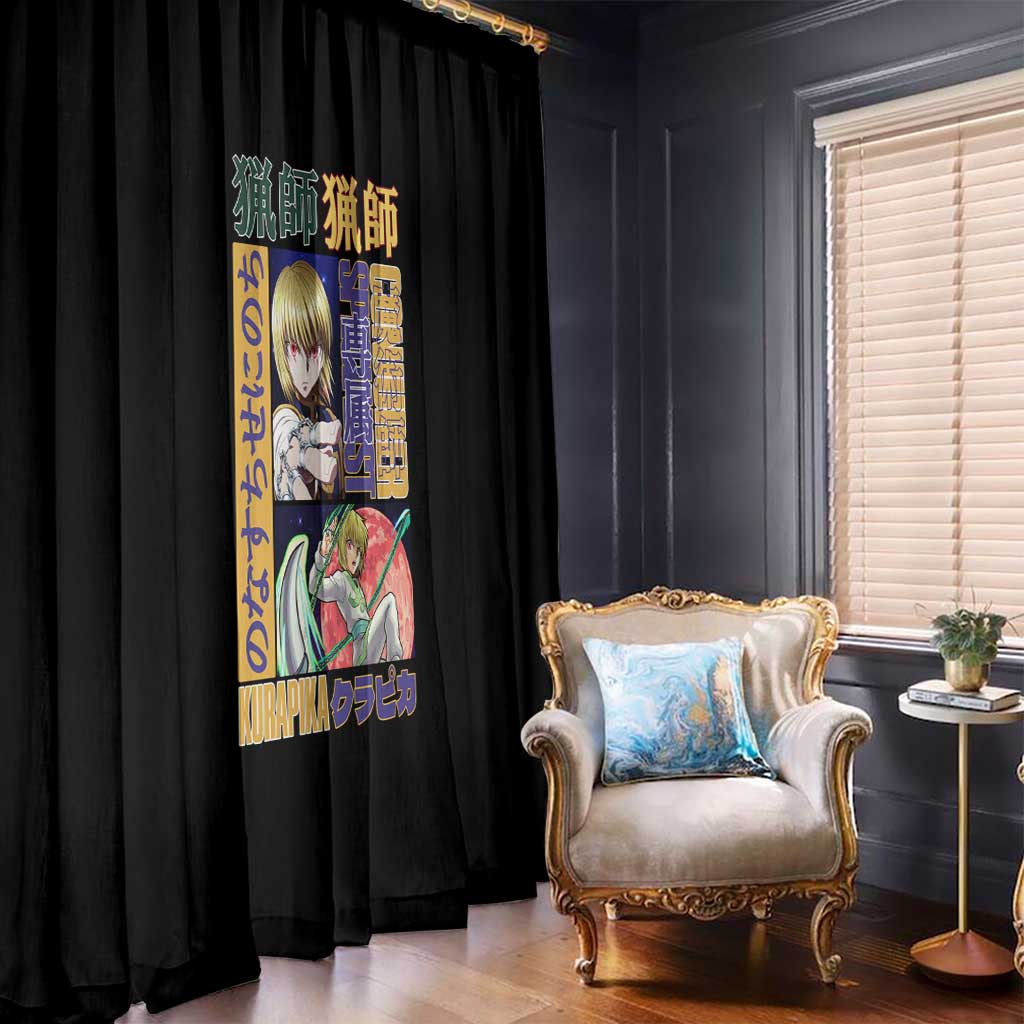 Kurapika Hunter x Hunter Window Curtain Anime Style