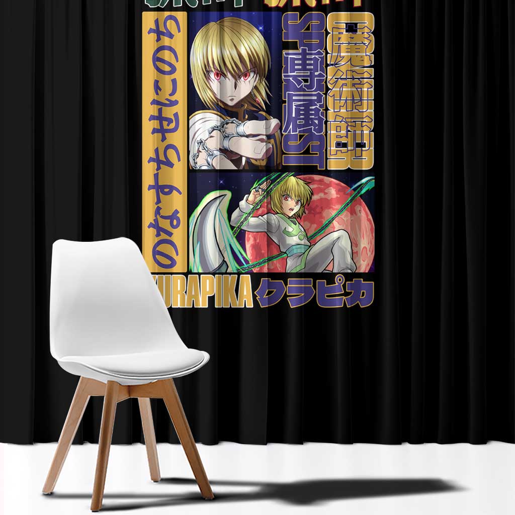 Kurapika Hunter x Hunter Window Curtain Anime Style