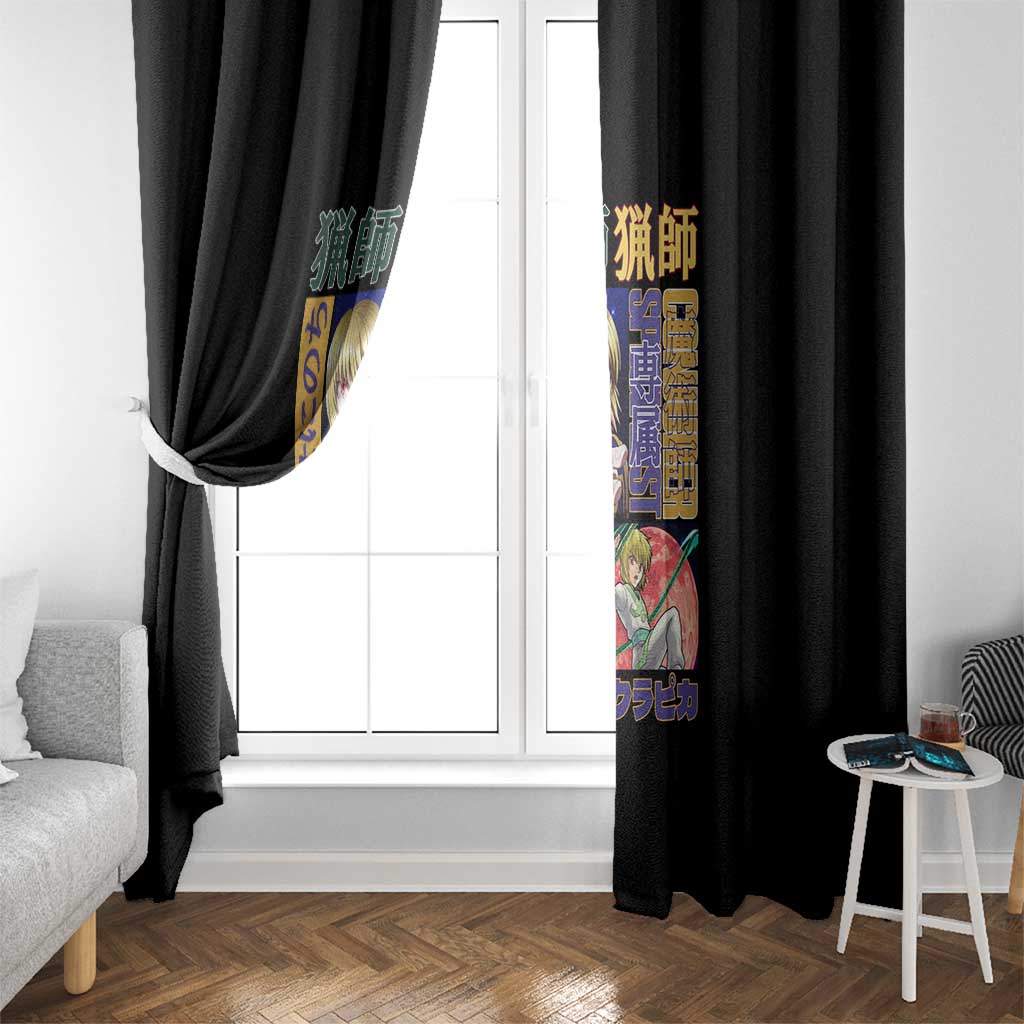 Kurapika Hunter x Hunter Window Curtain Anime Style