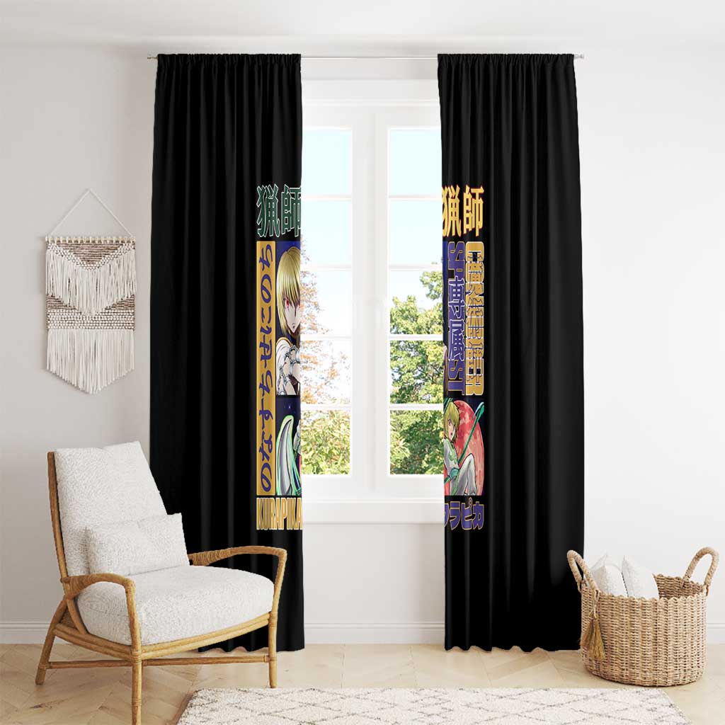 Kurapika Hunter x Hunter Window Curtain Anime Style