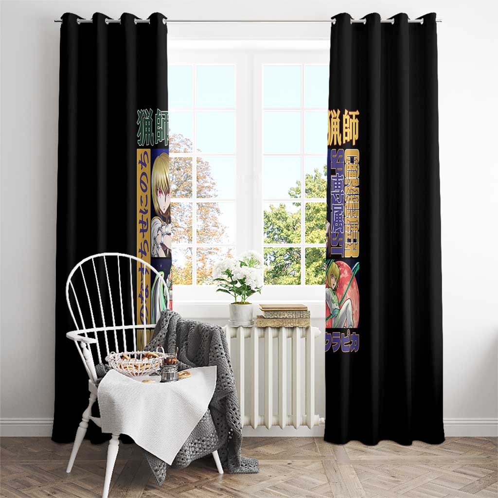 Kurapika Hunter x Hunter Window Curtain Anime Style