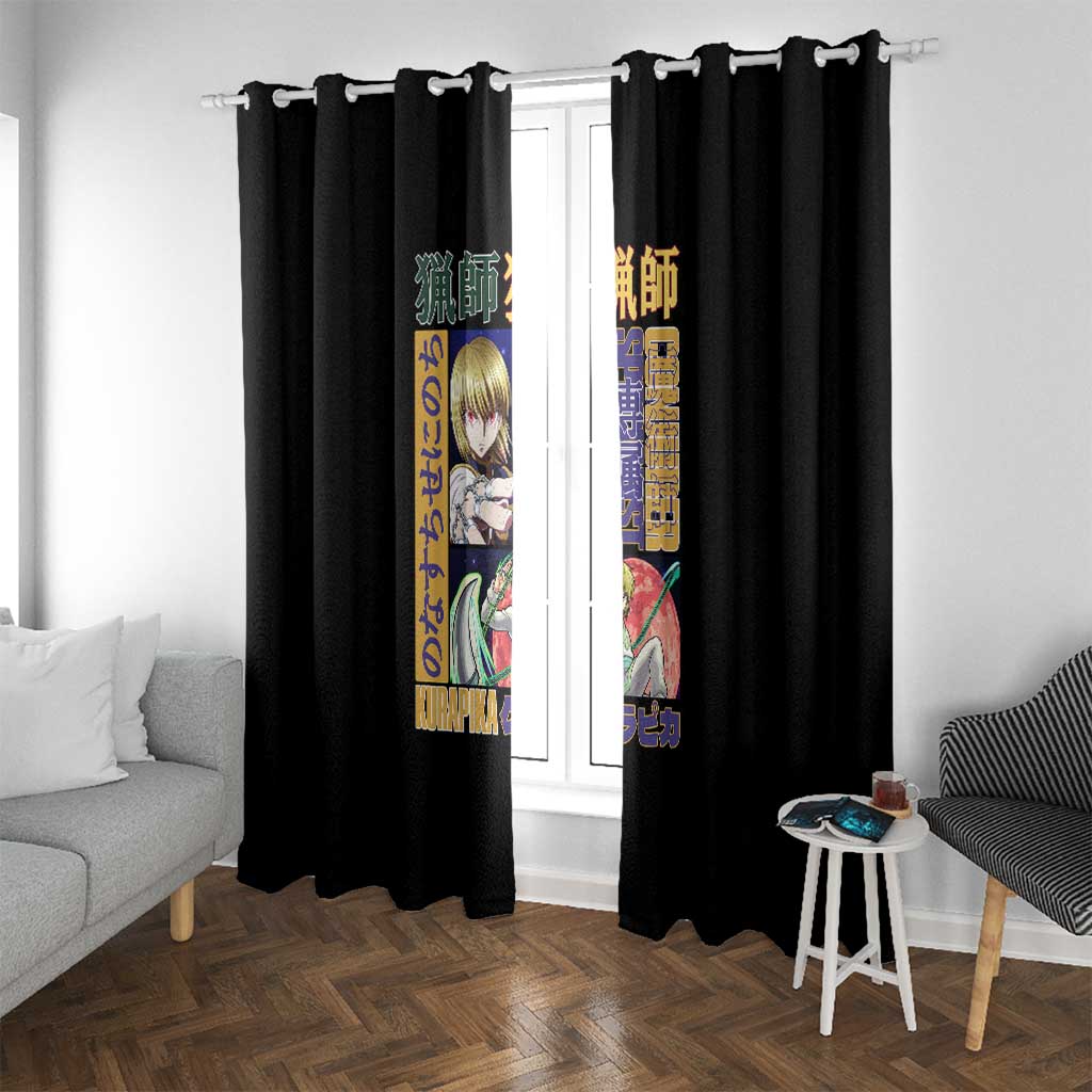 Kurapika Hunter x Hunter Window Curtain Anime Style