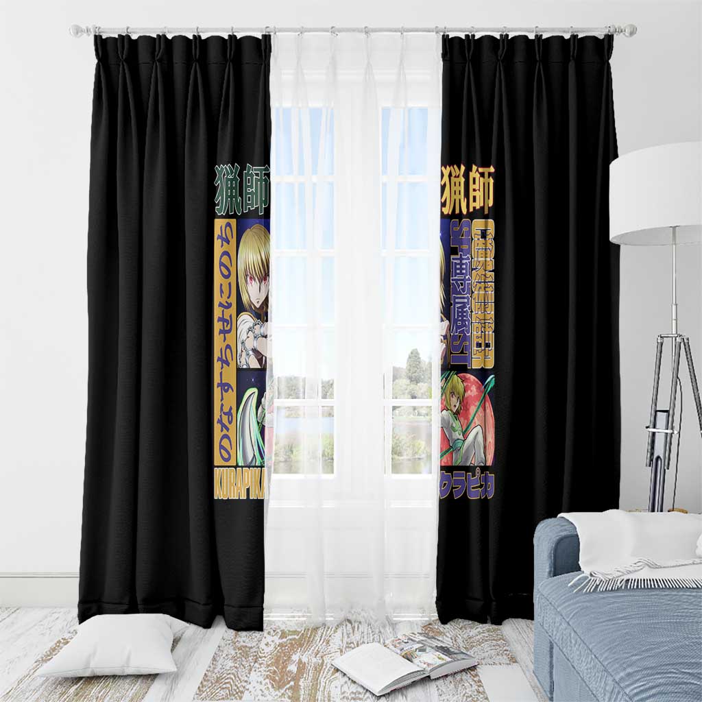 Kurapika Hunter x Hunter Window Curtain Anime Style