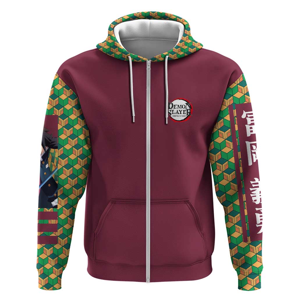 Tomioka Giyu Demon Slayer Hoodie Anime Style