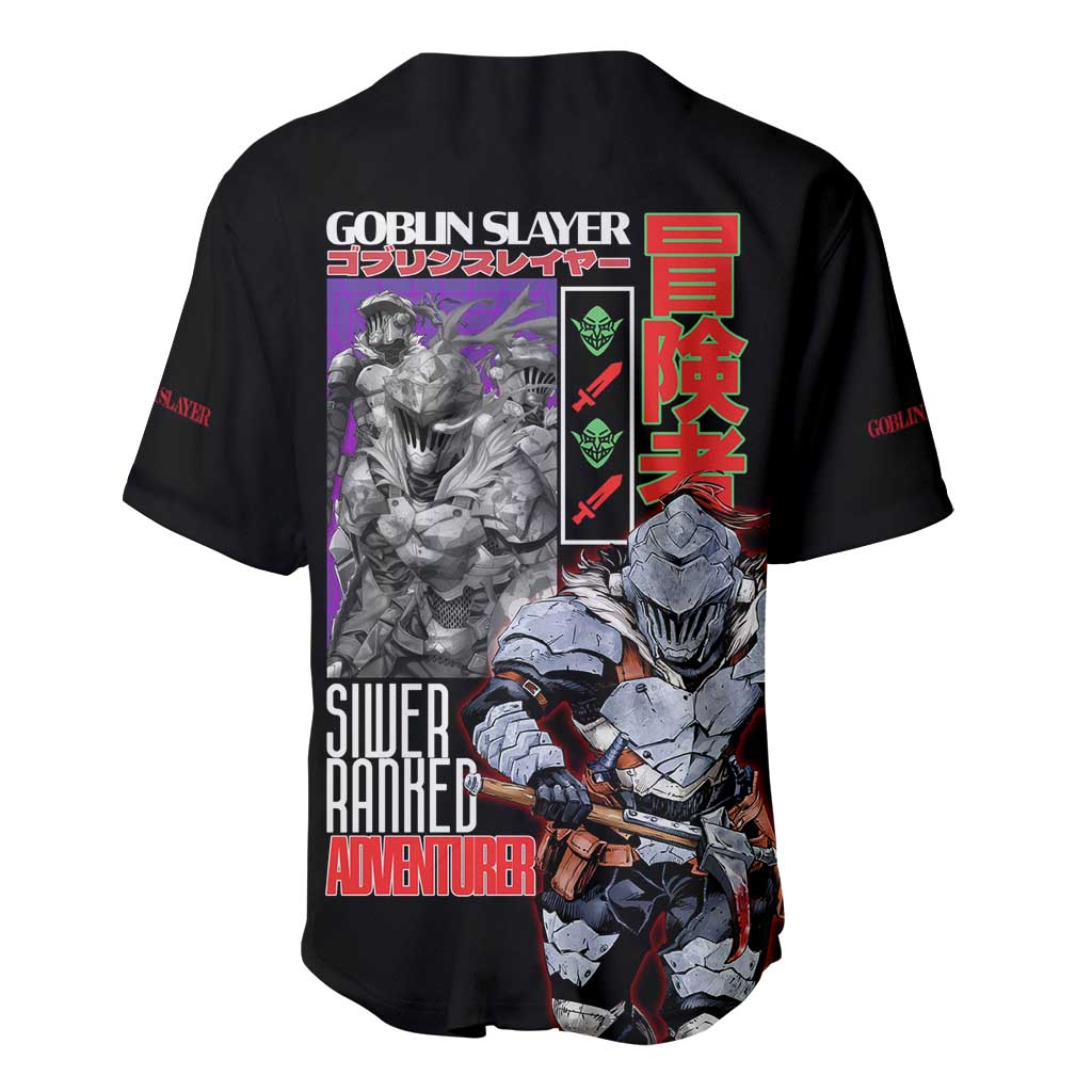 Goblin Slayer Baseball Jersey Anime Style