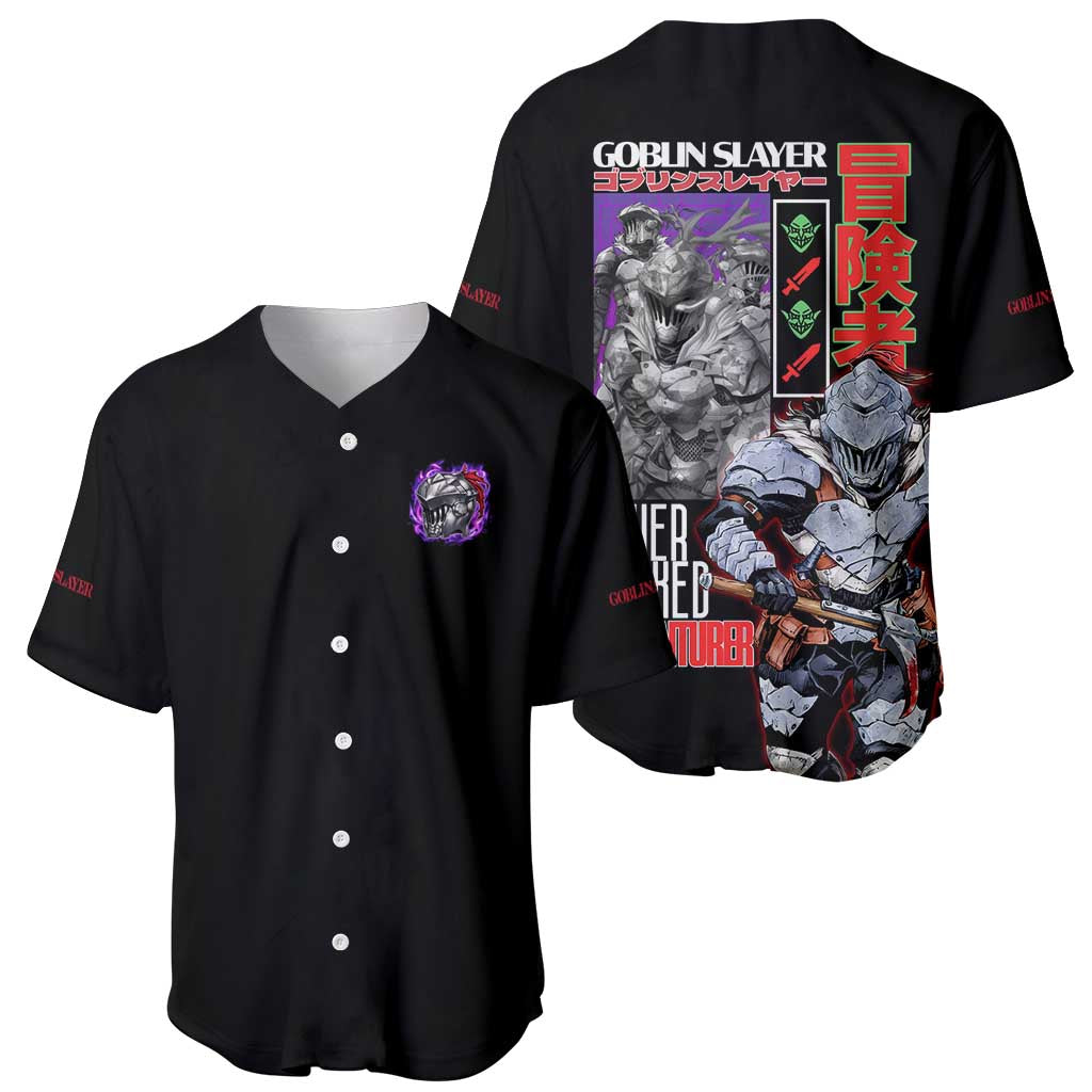 Goblin Slayer Baseball Jersey Anime Style