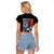 Goblin Slayer Raglan Cropped T Shirt Anime Style