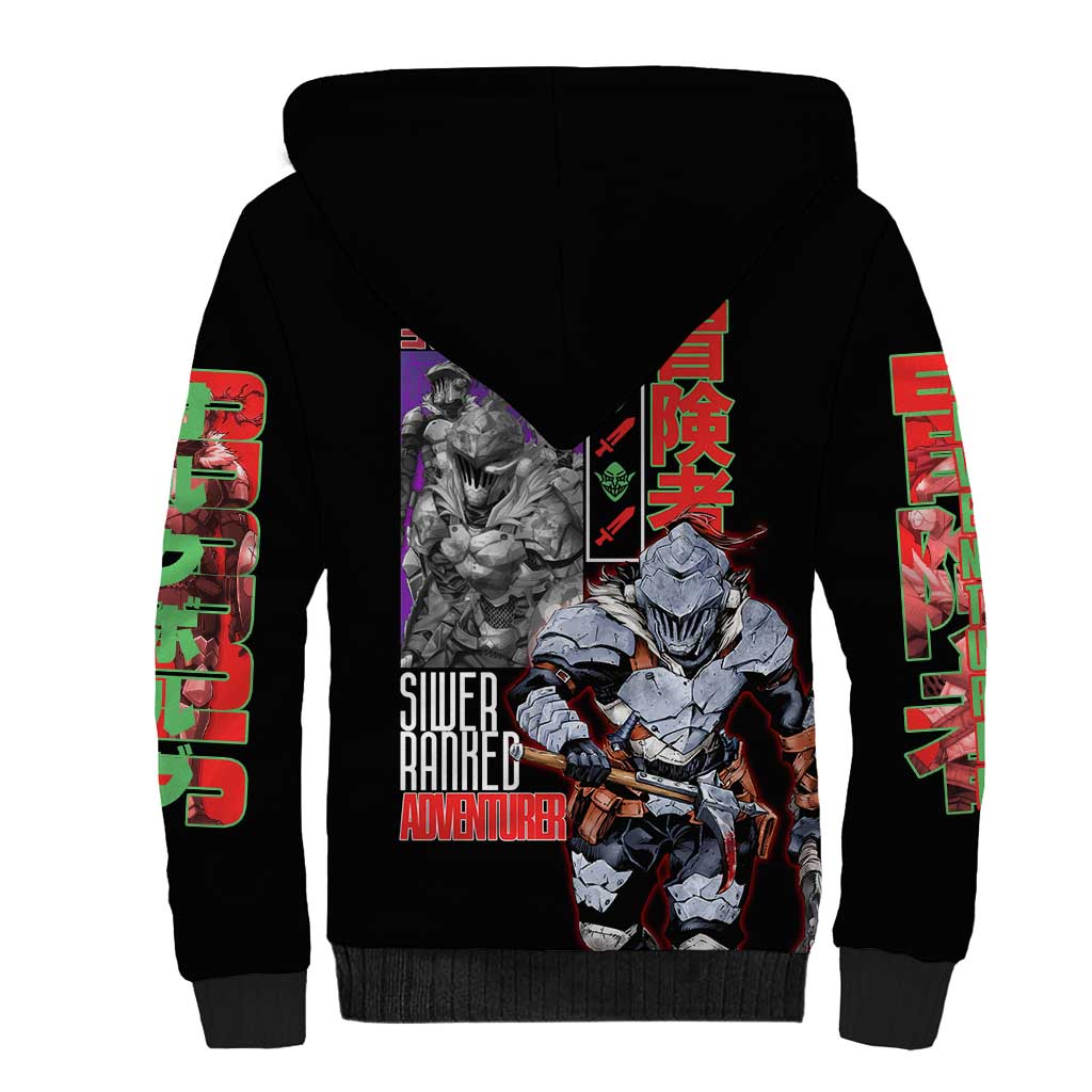 Goblin Slayer Sherpa Hoodie Anime Style